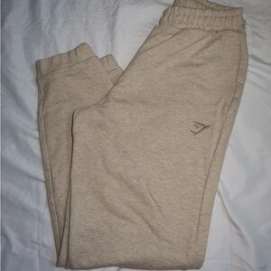 Small beige gymshark joggers/ sweats